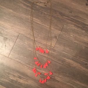 Tassel necklace